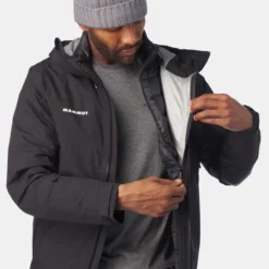 Mammut Convey 3 In 1 Hs Hooded Jacket Men -NL Uitrusting Voor Buiten Verkoopwinkel 2009015845512 022 nl