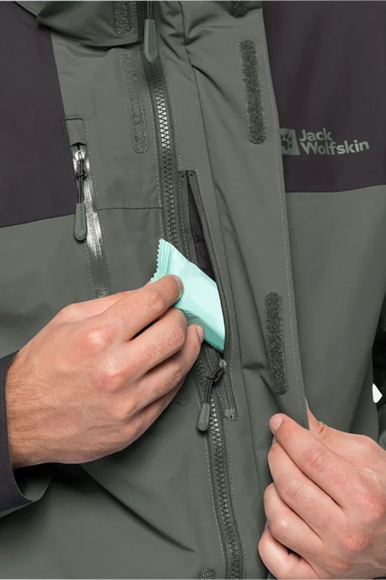 Jack Wolfskin Jasper Hardshell Jas 5 Jack Wolfskin Jasper Hardshell Jas - Afbeelding 3