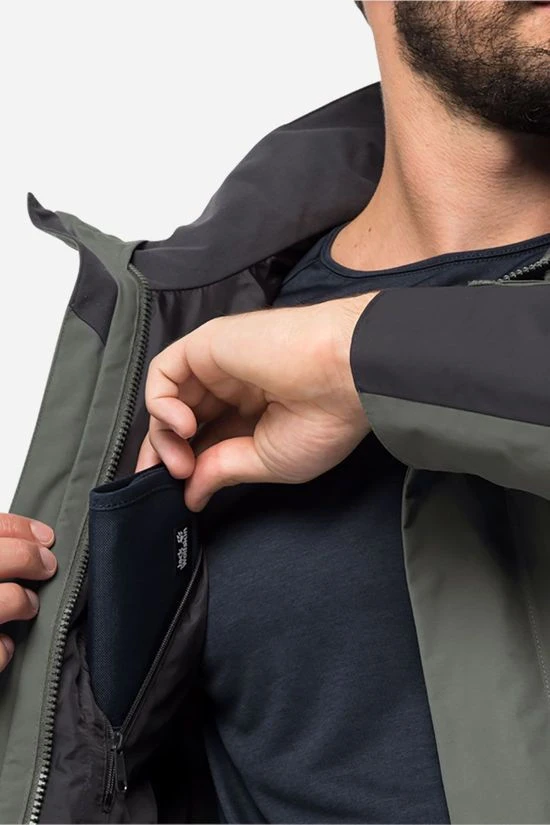 Jack Wolfskin Jasper Hardshell Jas 8 Jack Wolfskin Jasper Hardshell Jas - Afbeelding 6