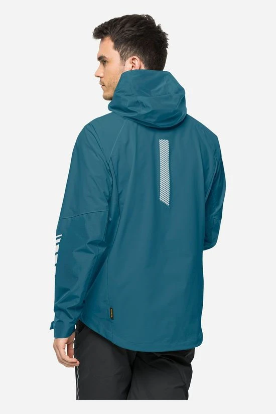 Jack Wolfskin Morobbia 2L Hardshell Fietsjas 4 Jack Wolfskin Morobbia 2L Hardshell Fietsjas - Afbeelding 2