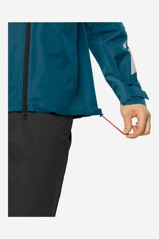 Jack Wolfskin Morobbia 2L Hardshell Fietsjas 7 Jack Wolfskin Morobbia 2L Hardshell Fietsjas - Afbeelding 5