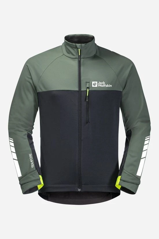 Jack Wolfskin Morobbia Softshell Fietsjas 3 Jack Wolfskin Morobbia Softshell Fietsjas