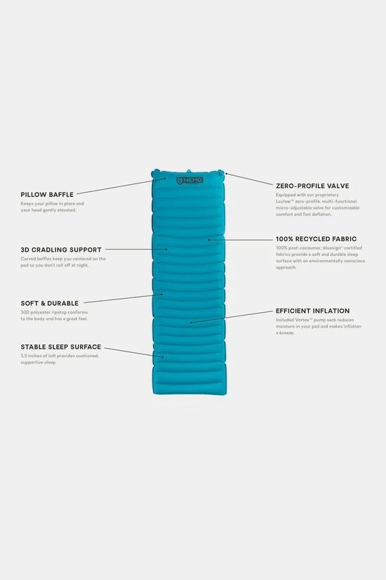 Nemo Quasar 3D Regular Luchtbed 4 Nemo Quasar 3D Regular Luchtbed - Afbeelding 2