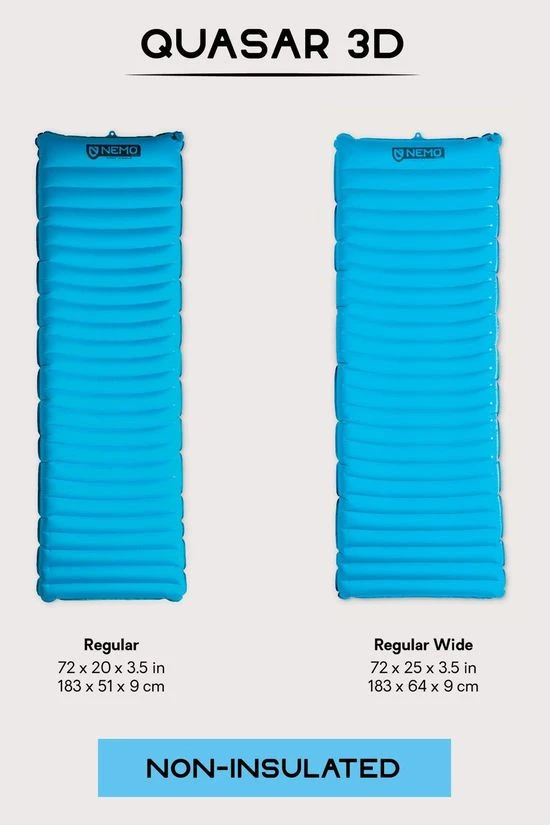 Nemo Quasar 3D Regular Luchtbed 5 Nemo Quasar 3D Regular Luchtbed - Afbeelding 3