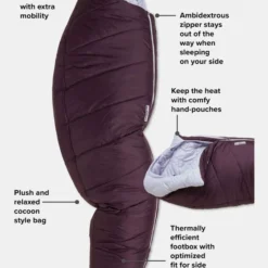 Big Agnes Sidewinder Camp 20F Women's Regular Slaapzak 9 Big Agnes Sidewinder Camp 20F Women's Regular Slaapzak -NL Uitrusting Voor Buiten Verkoopwinkel g4hb3i0045 9693 04 nl