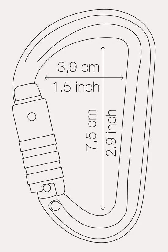 Petzl Sm'D Triact Lock Karabiner 5 Petzl Sm'D Triact Lock Karabiner - Afbeelding 3